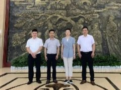 修江王酒业热烈欢迎刘县长等领导莅临指导工作